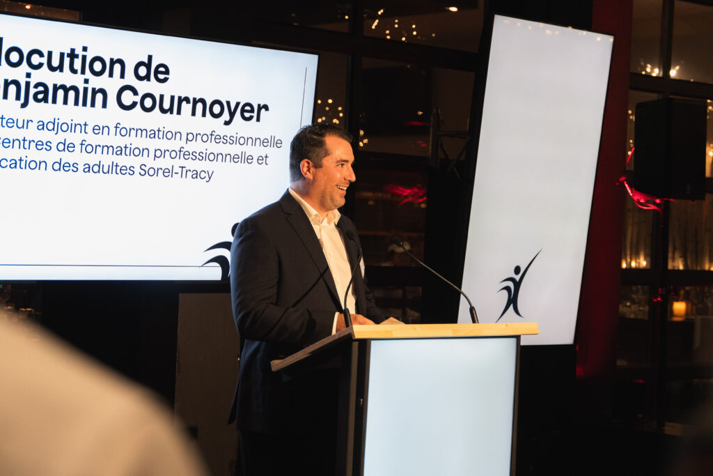 Benjamin Cournoyer, directeur adjoint en formation professionnelle et éducation des adultes Sorel-Tracy.